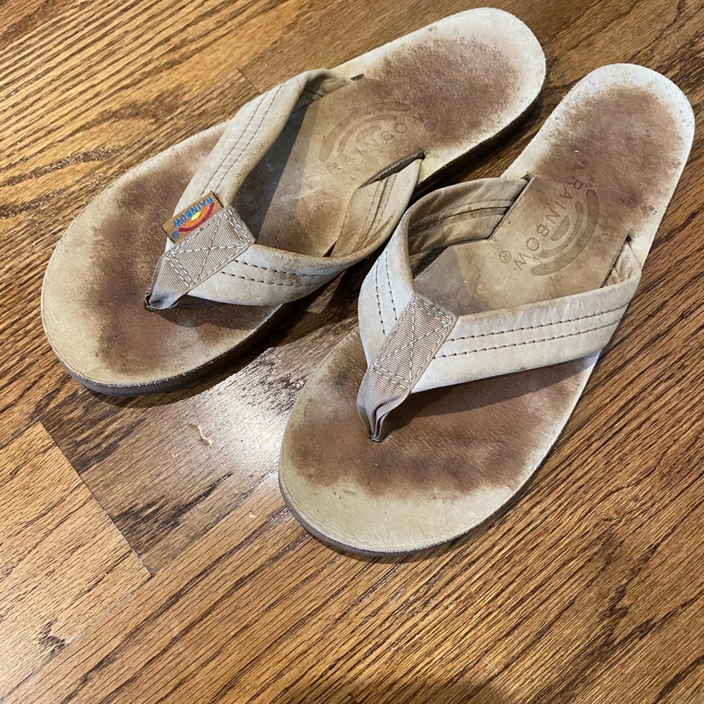 Rainbow sandals